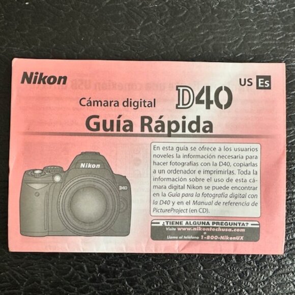 Nikon D40 Camera - Picture 6 of 8